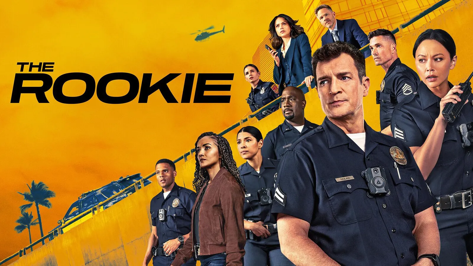 Cast di The Rookie nella promozione della serie rinnovata per la stagione 9